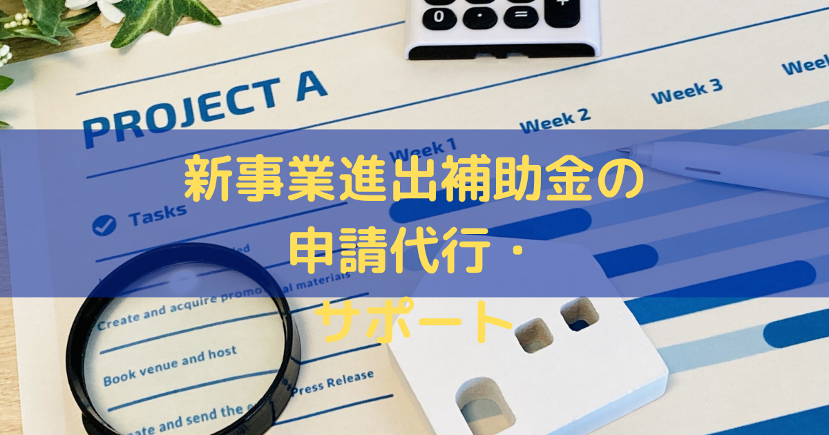 新事業進出補助金の申請代行・サポートはトライズコンサルティングへ！